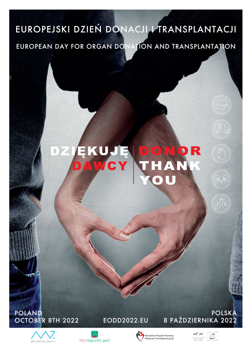 Ilustracja do informacji: Europejski Dzień Donacji i Transplantacji